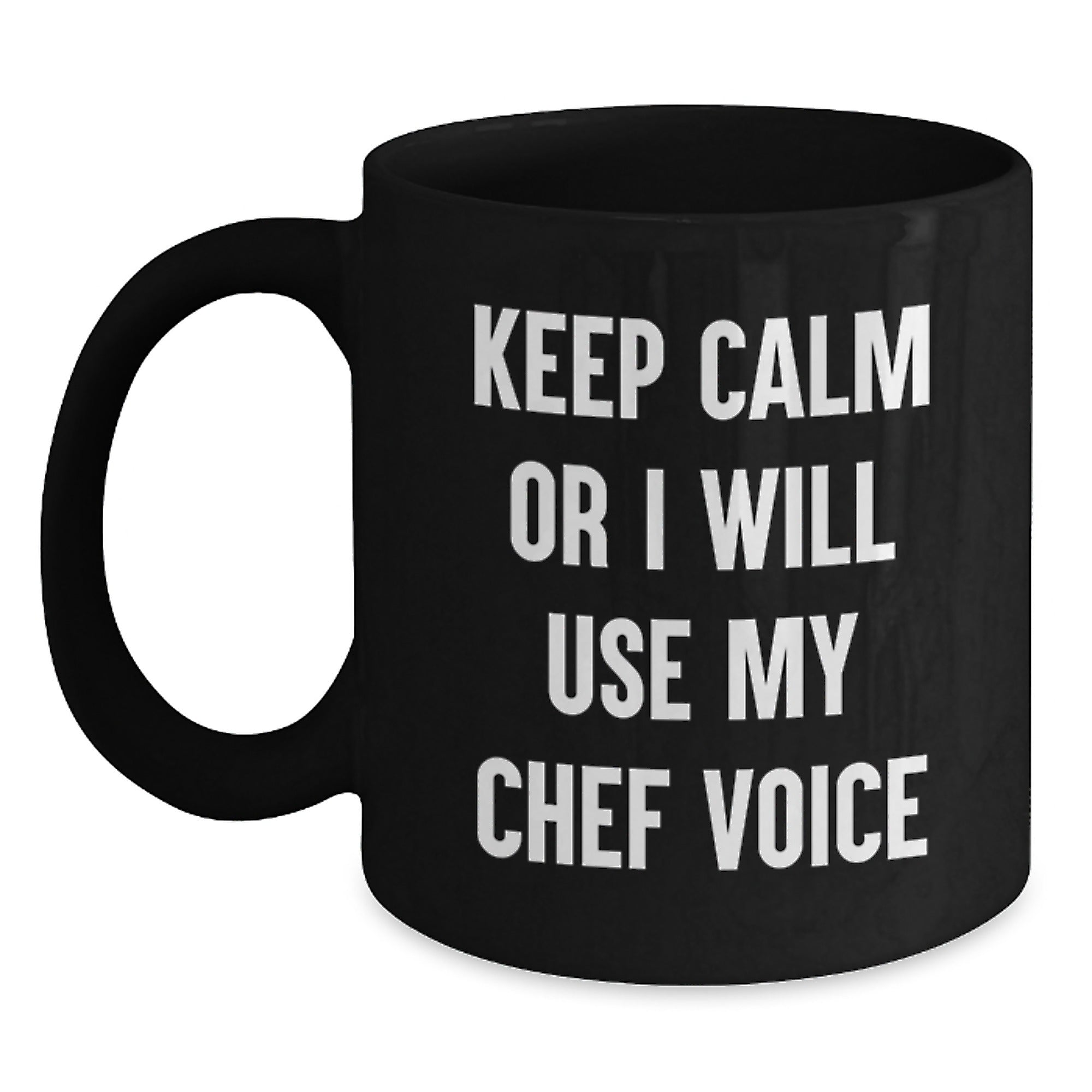 Birthday Gift for Her Chef Premium Black Coffee Deluxe Mug Present - Main