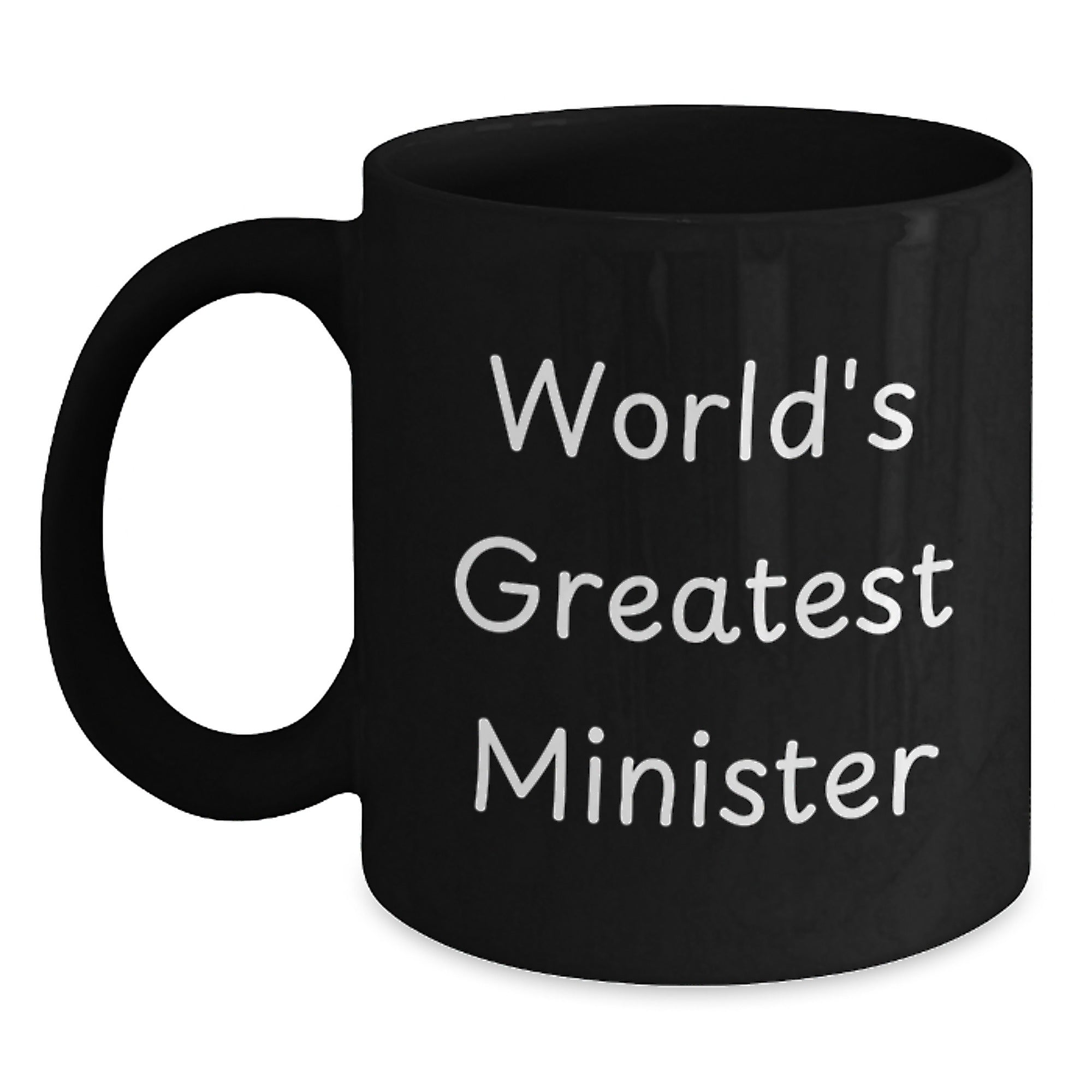 Birthday Gift World's Greatest Minister Mug for Her Present - Main