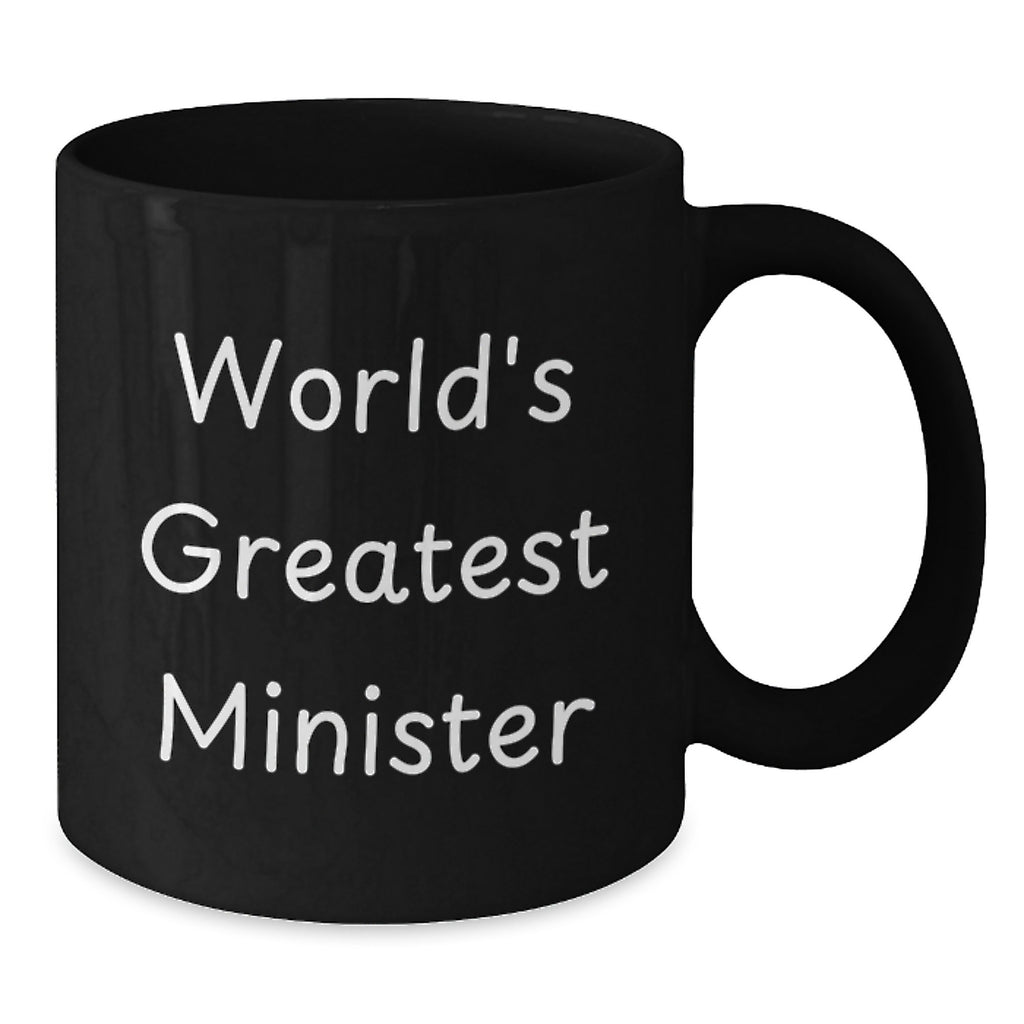 Birthday Gift World's Greatest Minister Mug for Her Present - Additional