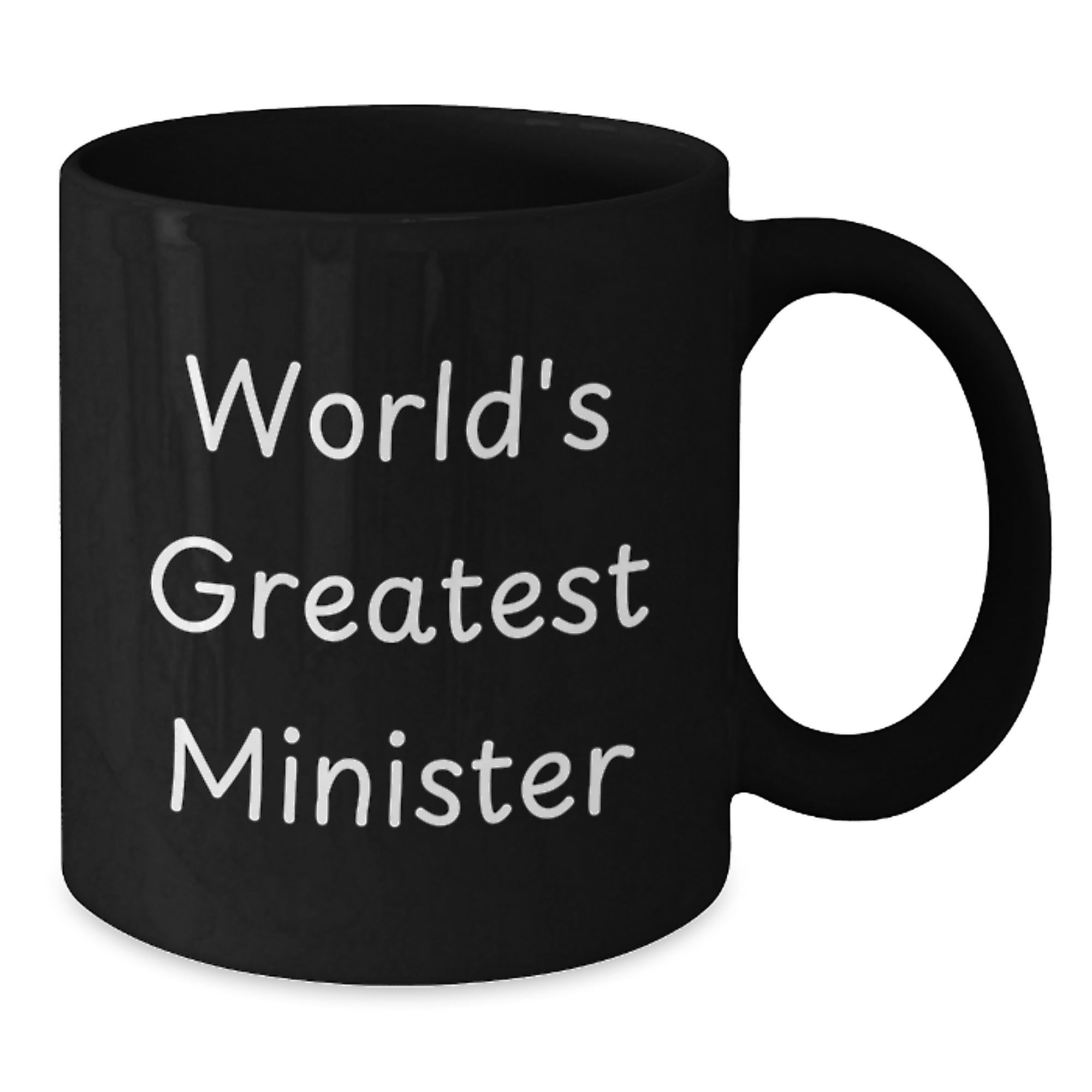 Birthday Gift World's Greatest Minister Mug for Her Present - Additional