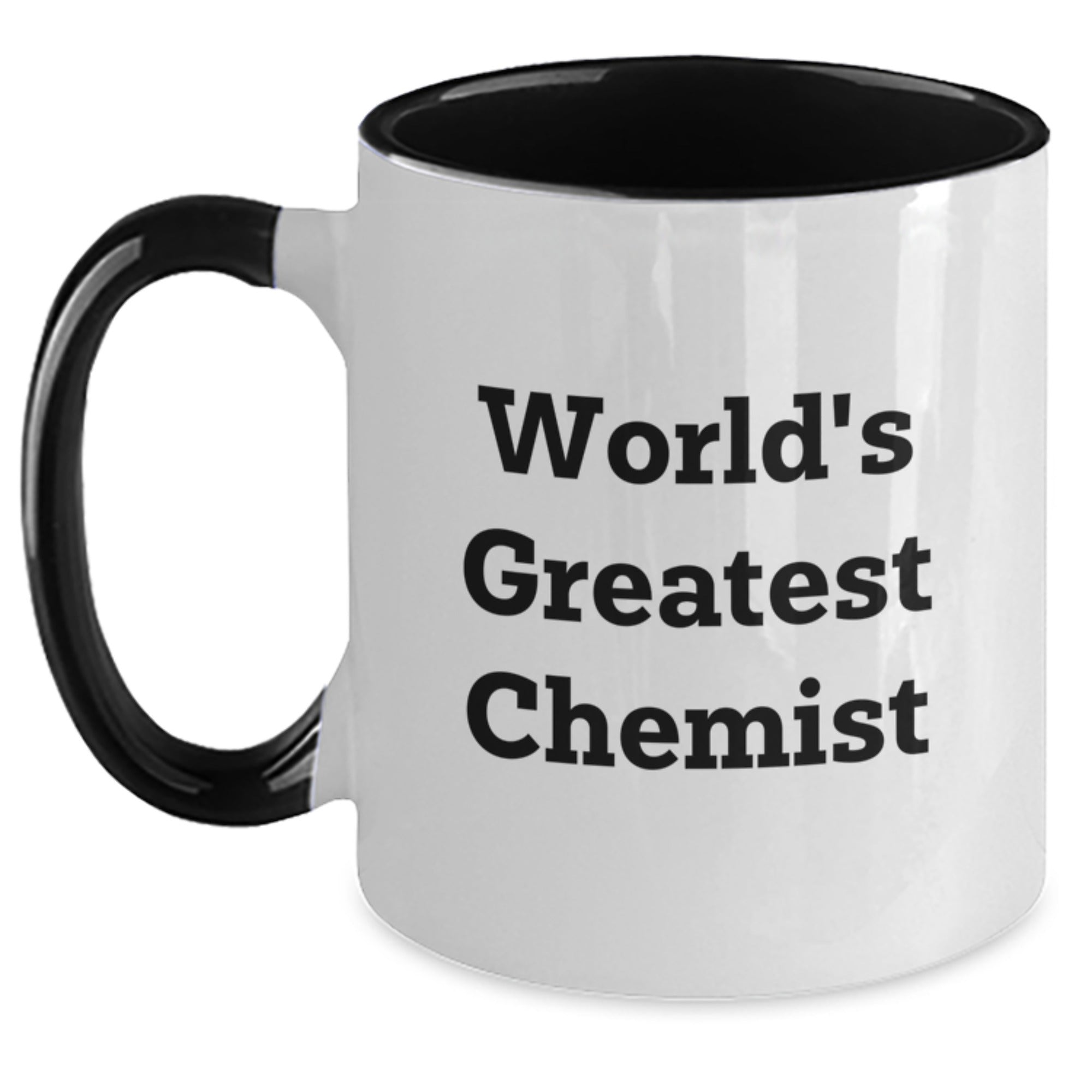 Chemist Bold Keepsake Two Tone Coffee Mug for Him Birthday Gift - Main