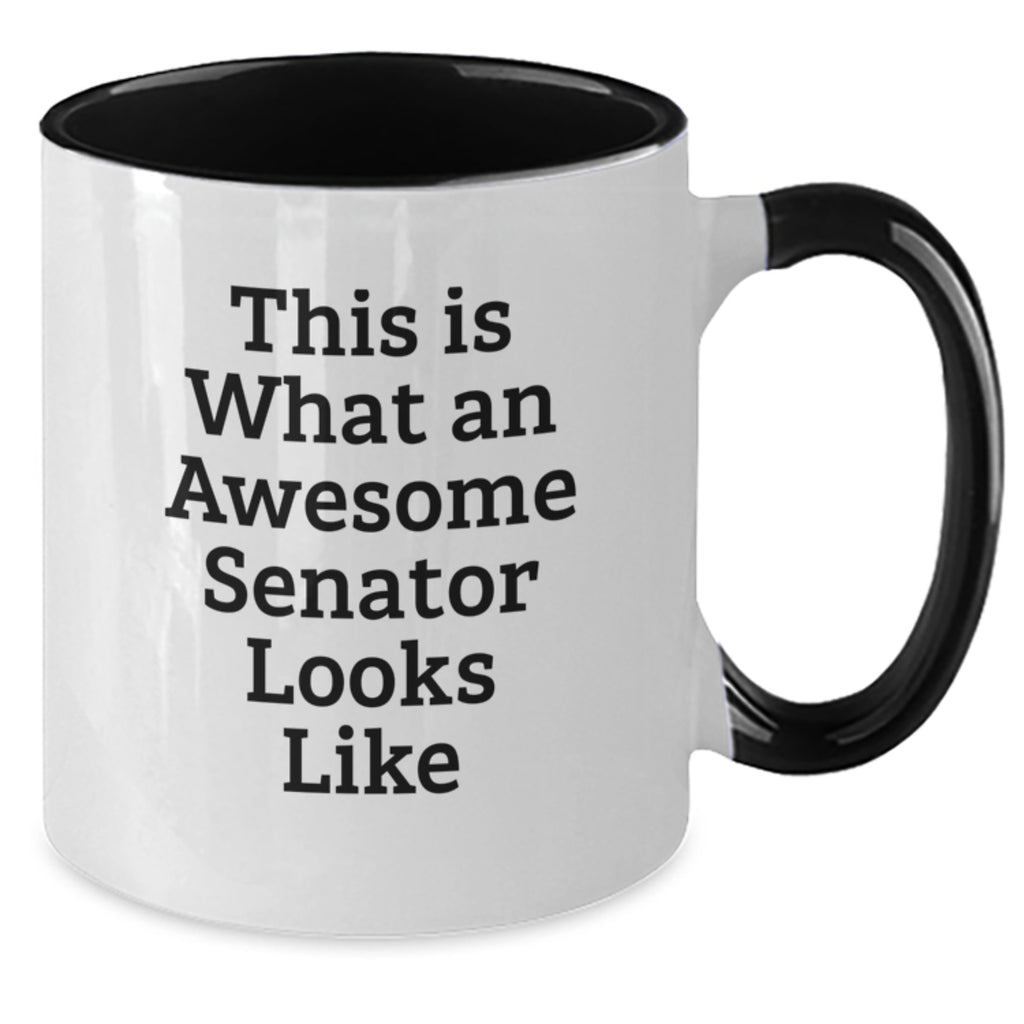 Senator Keepsake Mug for Him – Birthday Gift – 11oz Two Tone Coffee Mug - Additional