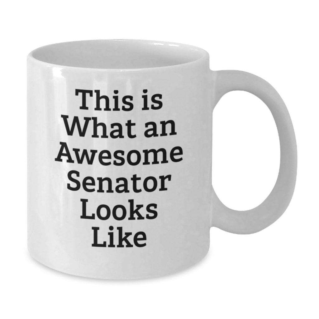 Senator Keepsake White Coffee Mug Birthday Gift for Him - Additional