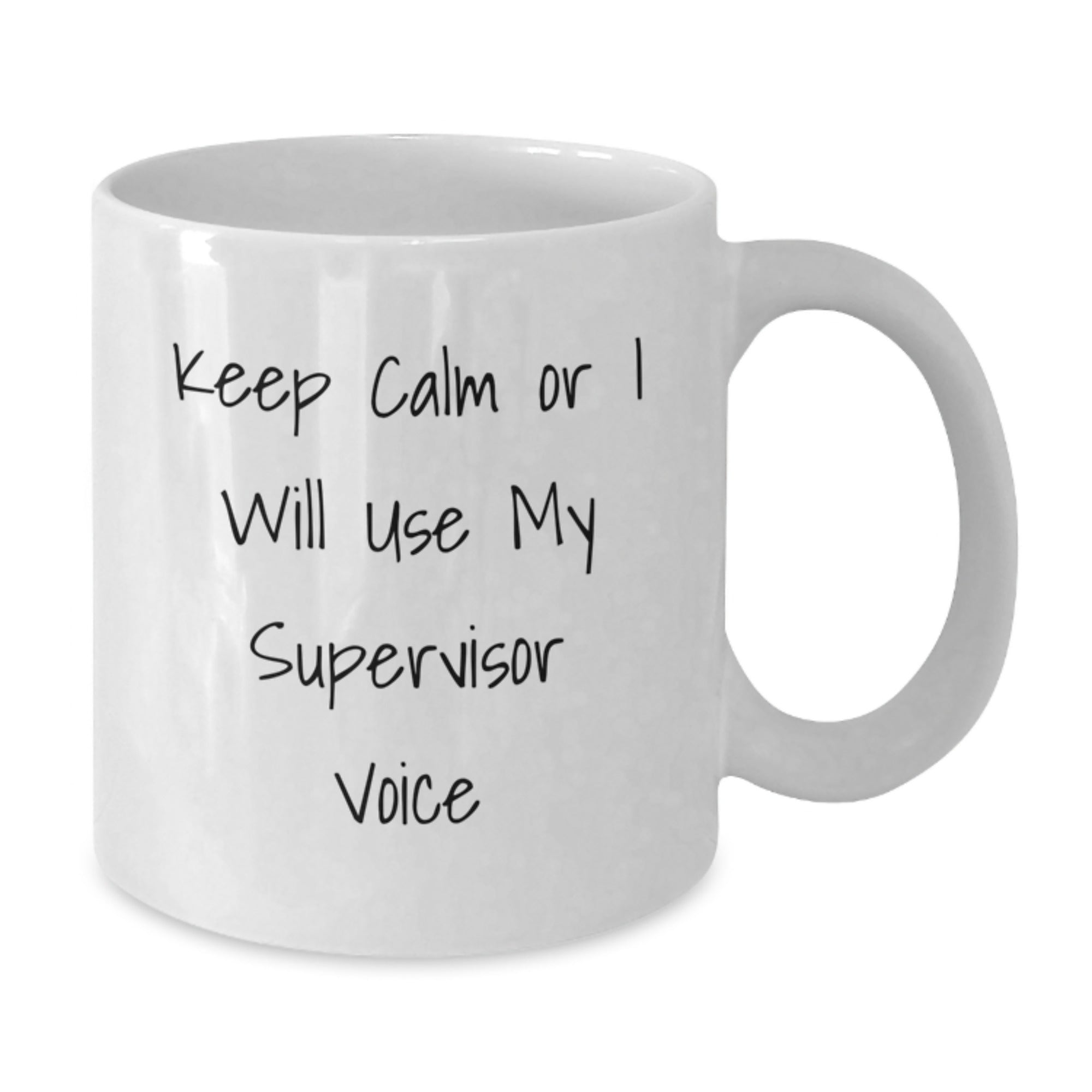 Supervisor Keepsake Premium White Coffee Mug for Him Birthday Gift - Additional