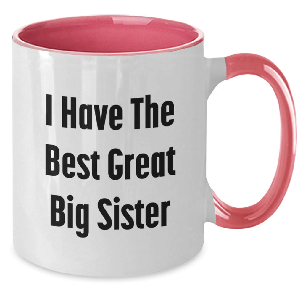 Birthday Gift for Mom Big Sister Coffee Red Mug Present – 11oz - Additional