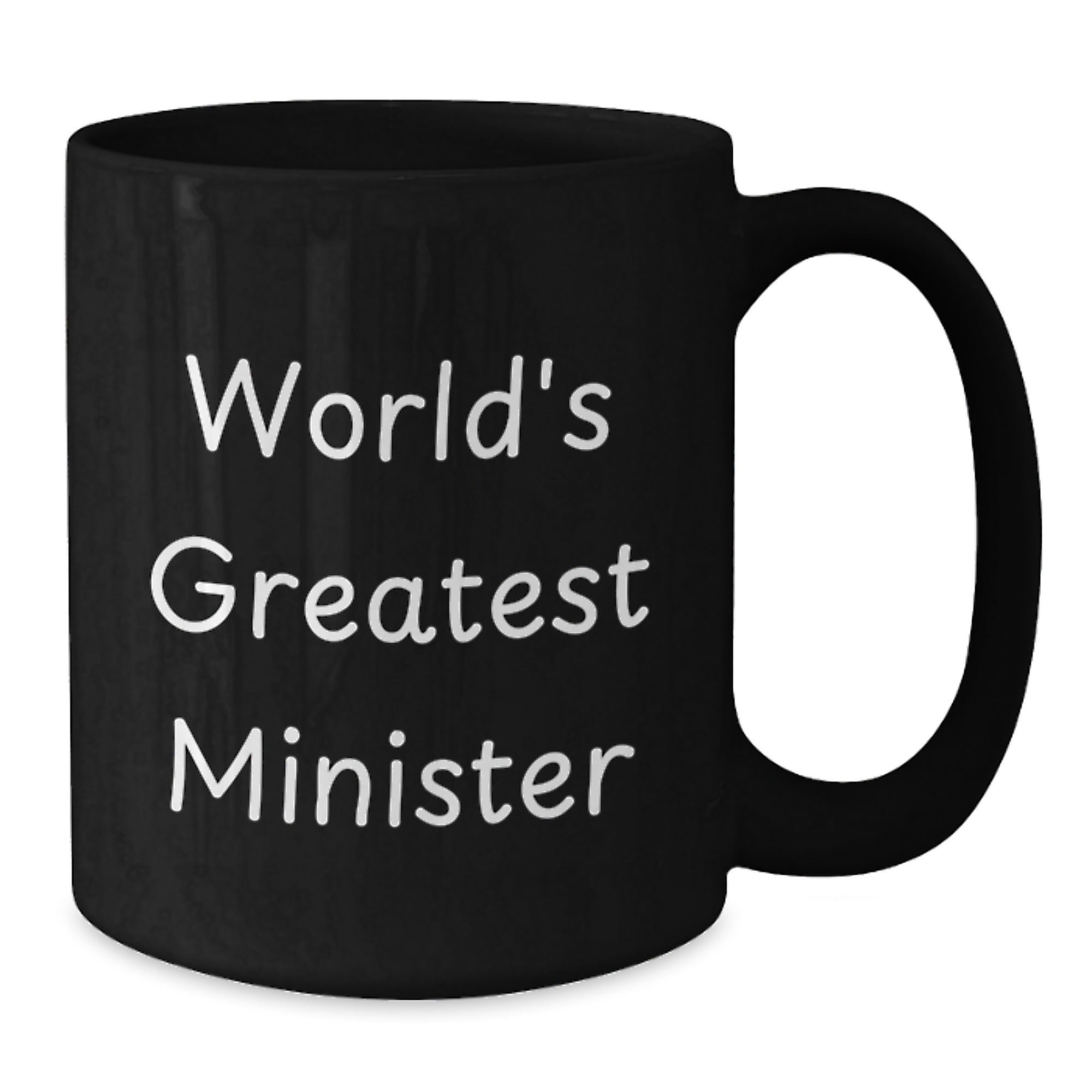 Birthday Gift World's Greatest Minister Mug for Her Present - Additional