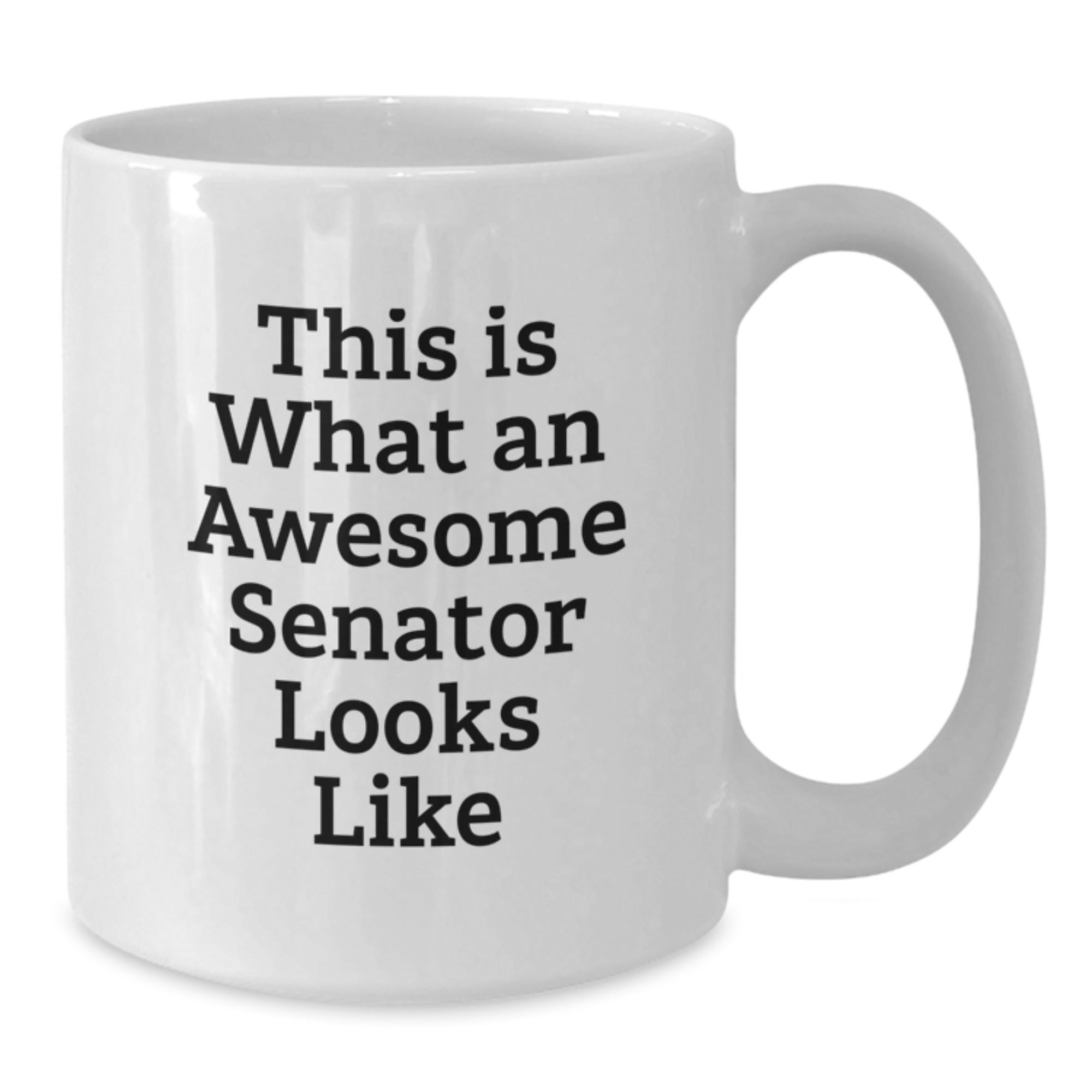 Senator Keepsake White Coffee Mug Birthday Gift for Him - Additional