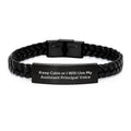 Birthday Gift Interlaced Leather Bracelet for Her – Assistant Principal - Image 1