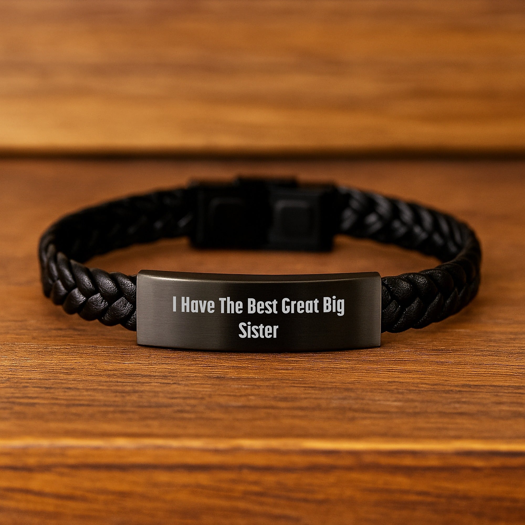 Birthday Gift Interlaced Leather Bracelet for Mom Present Big Sister - Image 2