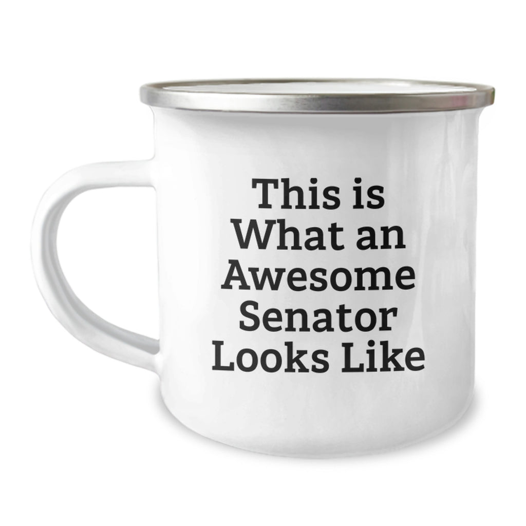Senator Premium Keepsake Camping Mug Durable for Him Birthday Gift - Image 1