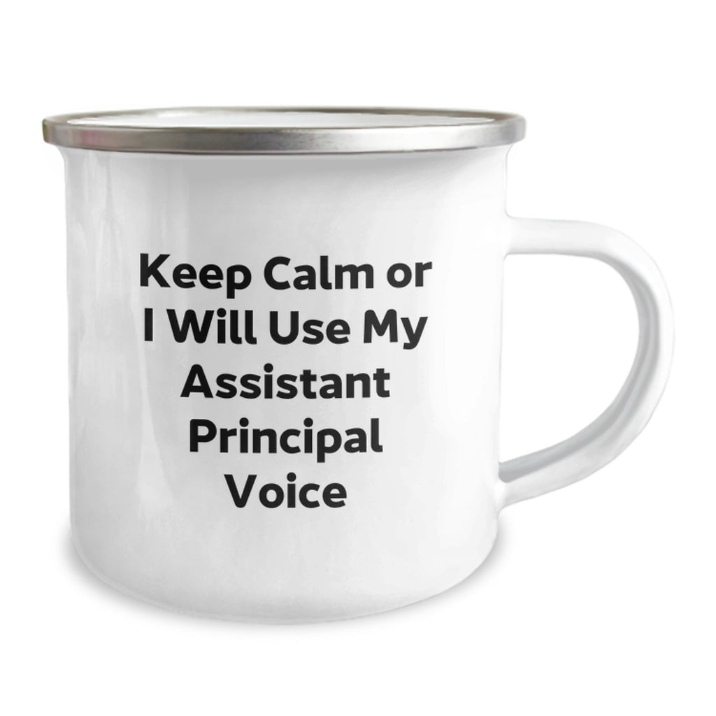 Birthday Gift for Her Assistant Principal Camping Mug Present - Image 2