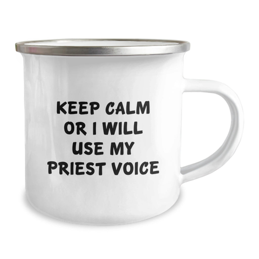 Priest Keepsake Camping Mug for Him Birthday Gift - Image 2