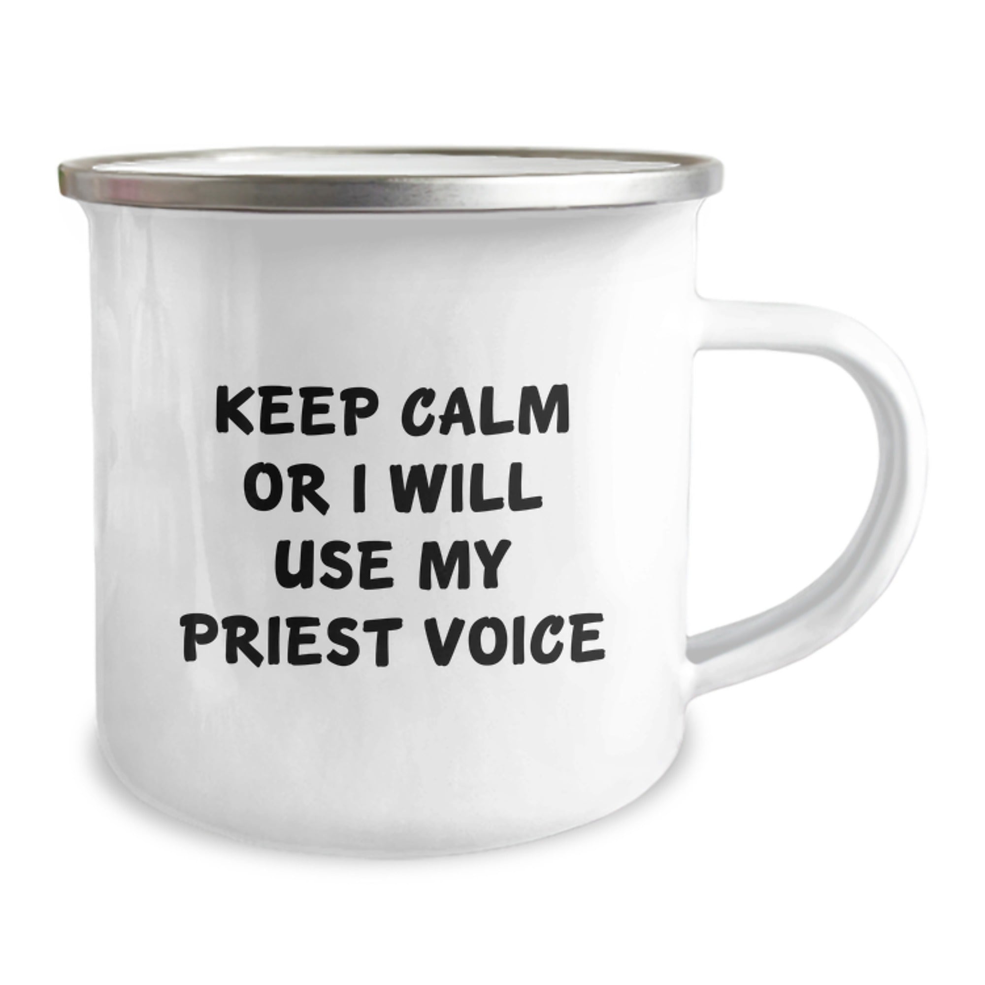 Priest Keepsake Camping Mug for Him Birthday Gift - Image 2