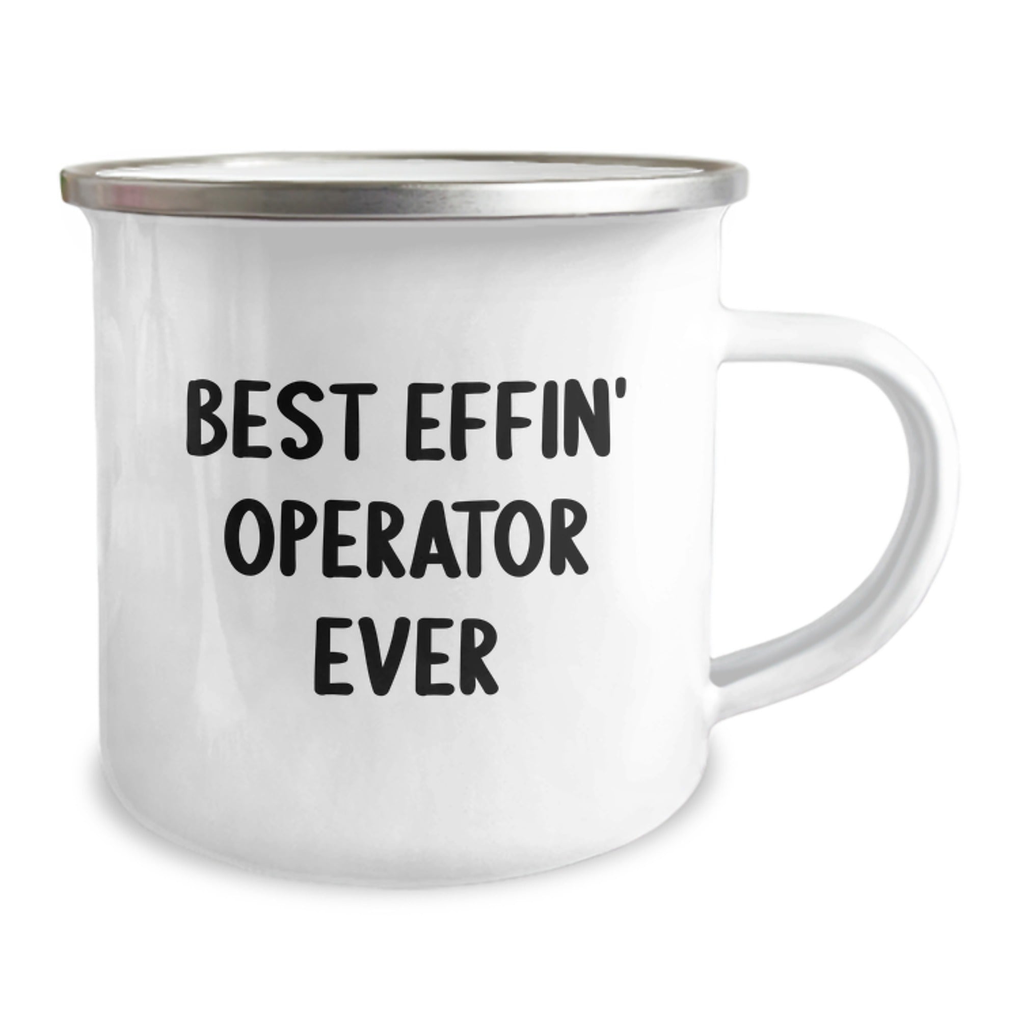 Operator Keepsake Camping Mug for Him Birthday Gift Best Effin Operator - Image 2