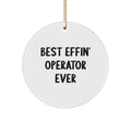Operator Keepsake Christmas Ornament for Him Gift - Image 1