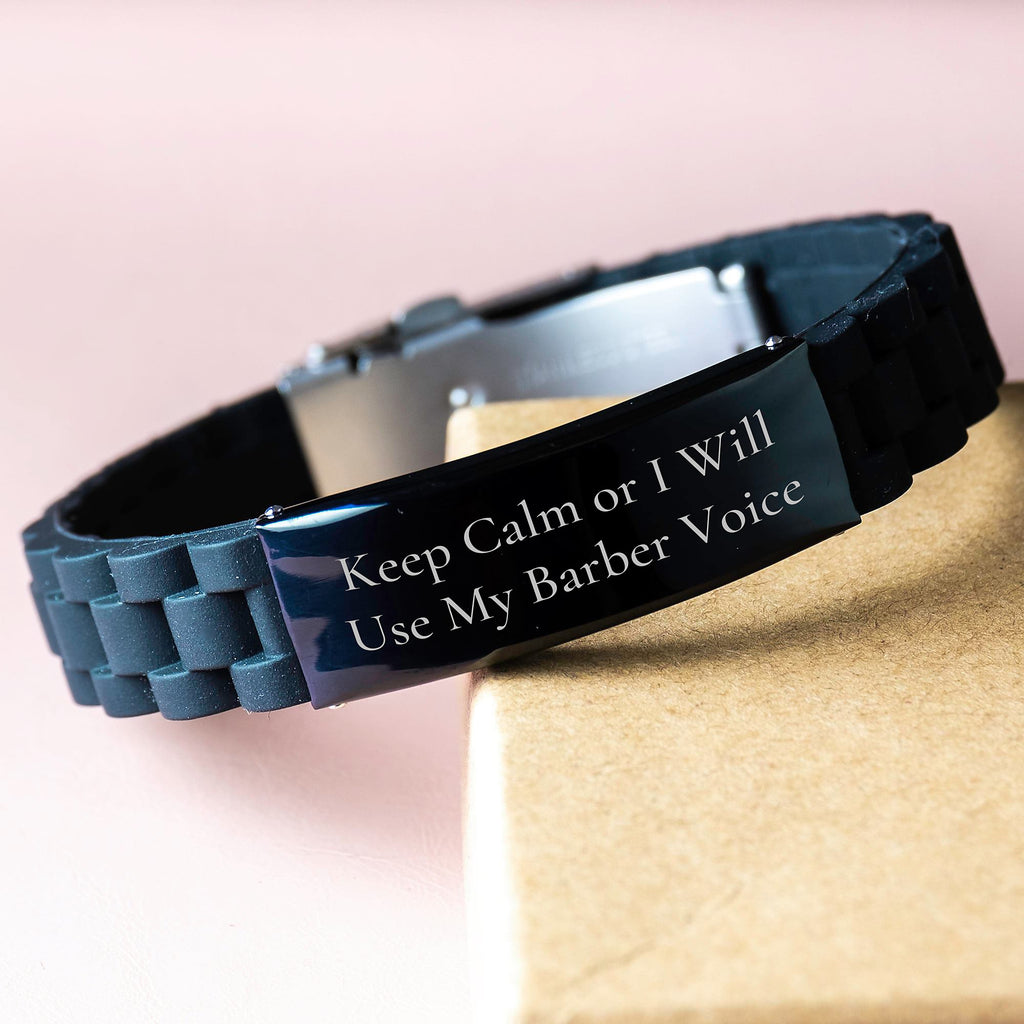 Barber Keepsake Glidelock Premium Bracelet for Him Birthday Gift - Image 3