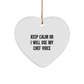 Chef Novelty Christmas Ornament for Friends Gift - Image 1