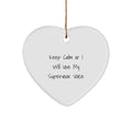 Supervisor Keepsake Heart Durable Christmas Ornament for Him Gift - Image 1