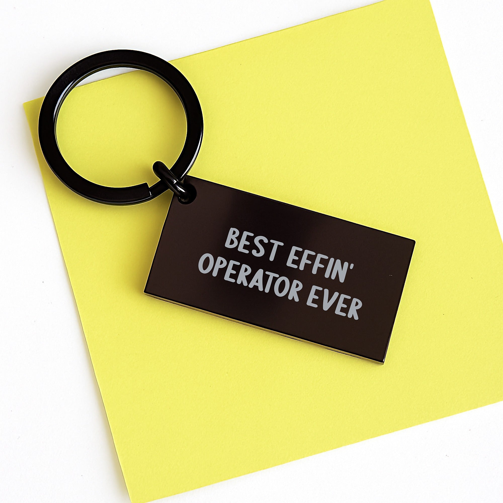 Operator Keepsake Keychain for Him Birthday Gift - Image 3