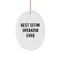 Operator Keepsake Christmas Ornament for Him Gift - Image 1