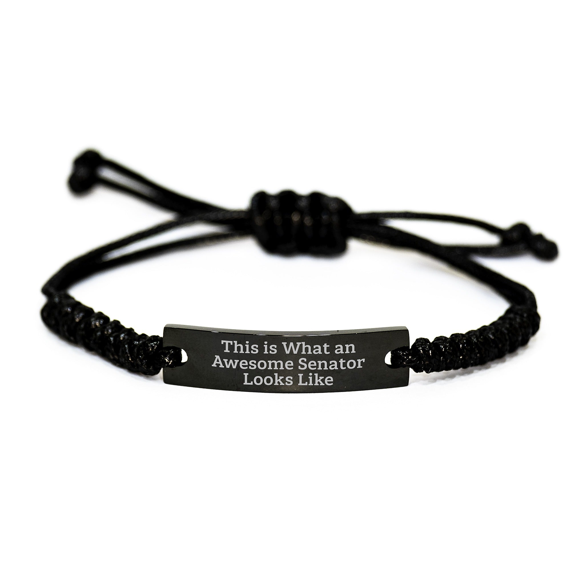 Senator Keepsake Rope Bracelet for Him Birthday Gift - Image 1