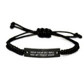 Priest Rope Bracelet Birthday Gift Keep Calm Or I Will Use My Priest - Image 1