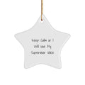 Supervisor Keepsake Christmas Ornament for Him Gift - Holiday Keepsake - Image 1